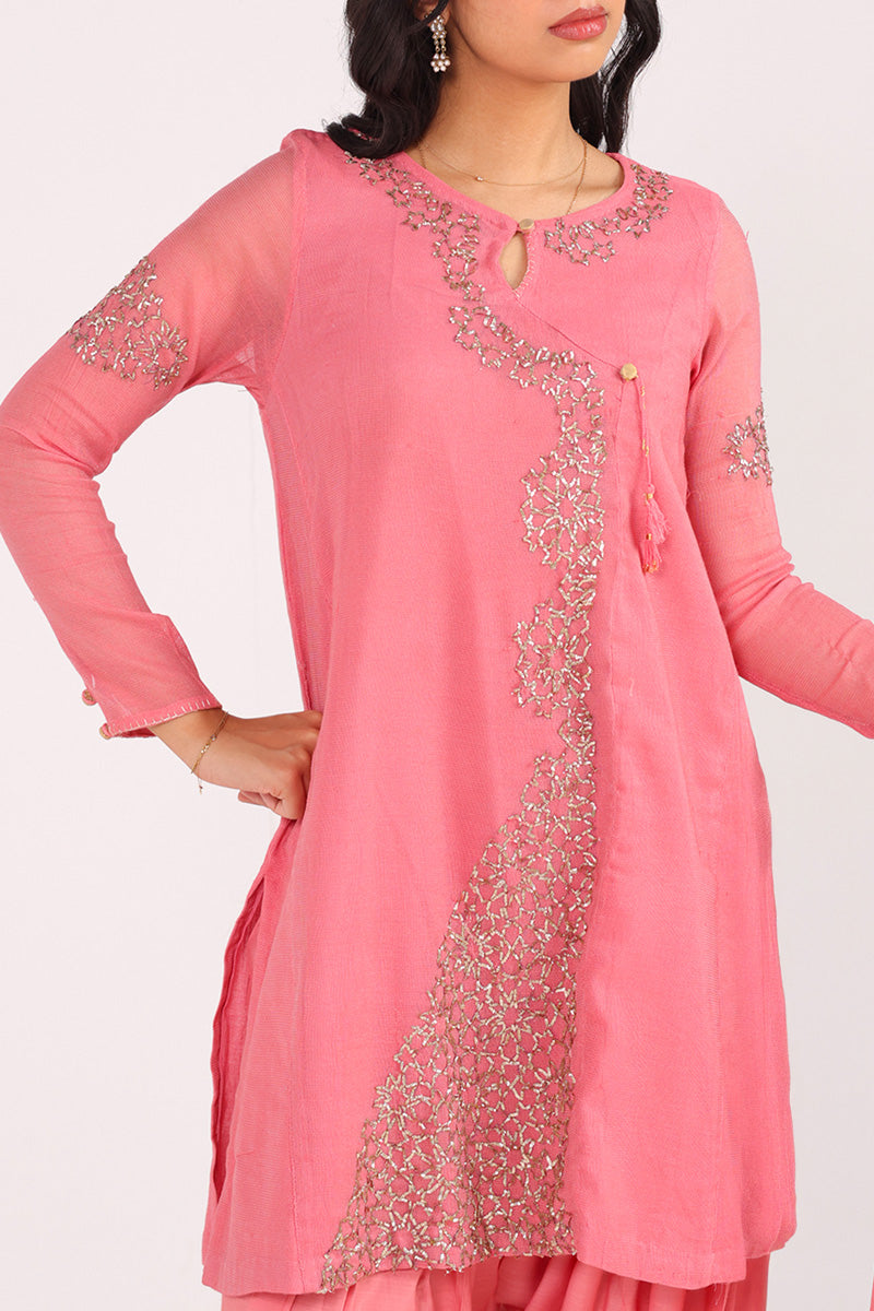 Zahra Hand-Embroidered 3 Piece Ensemble