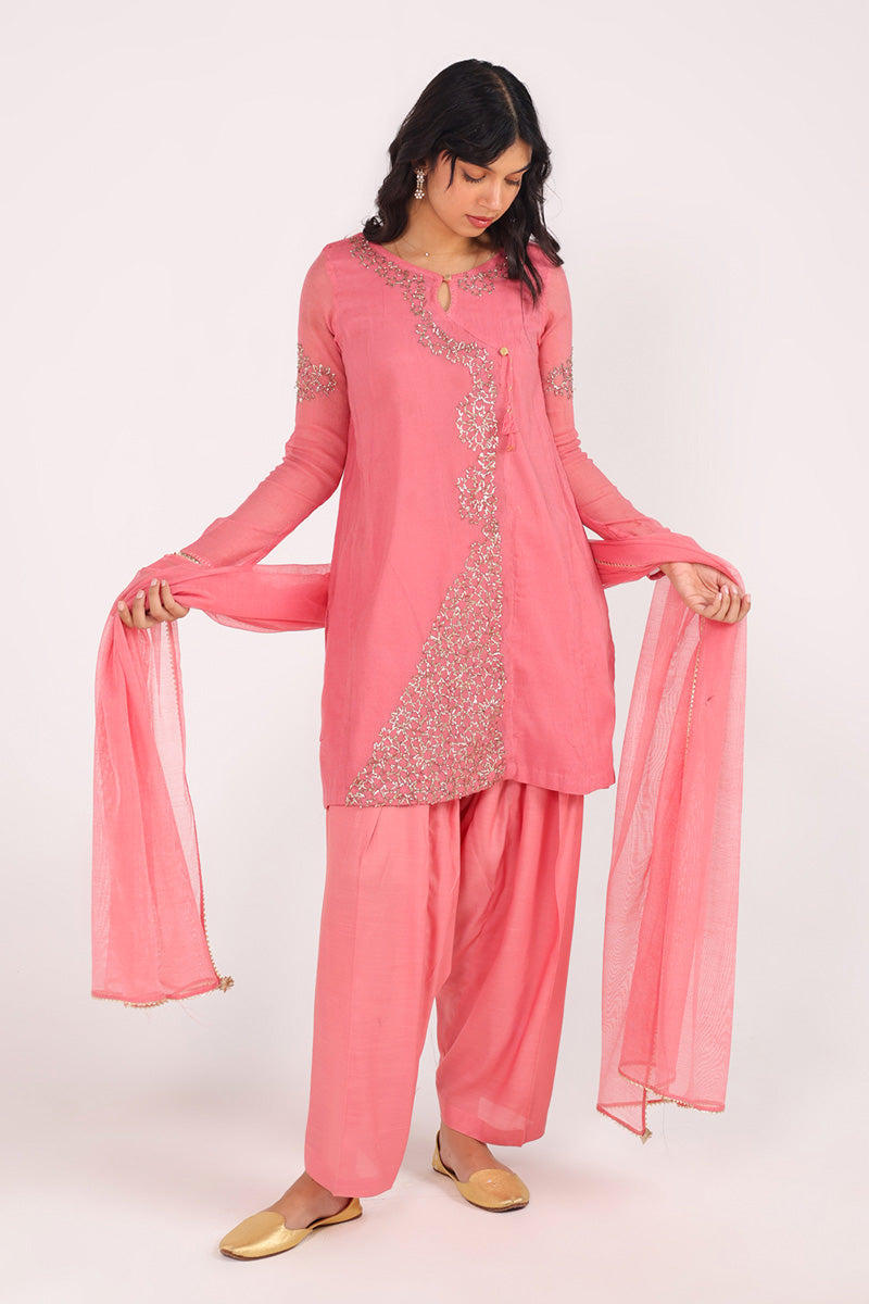 Zahra Hand-Embroidered 3 Piece Ensemble