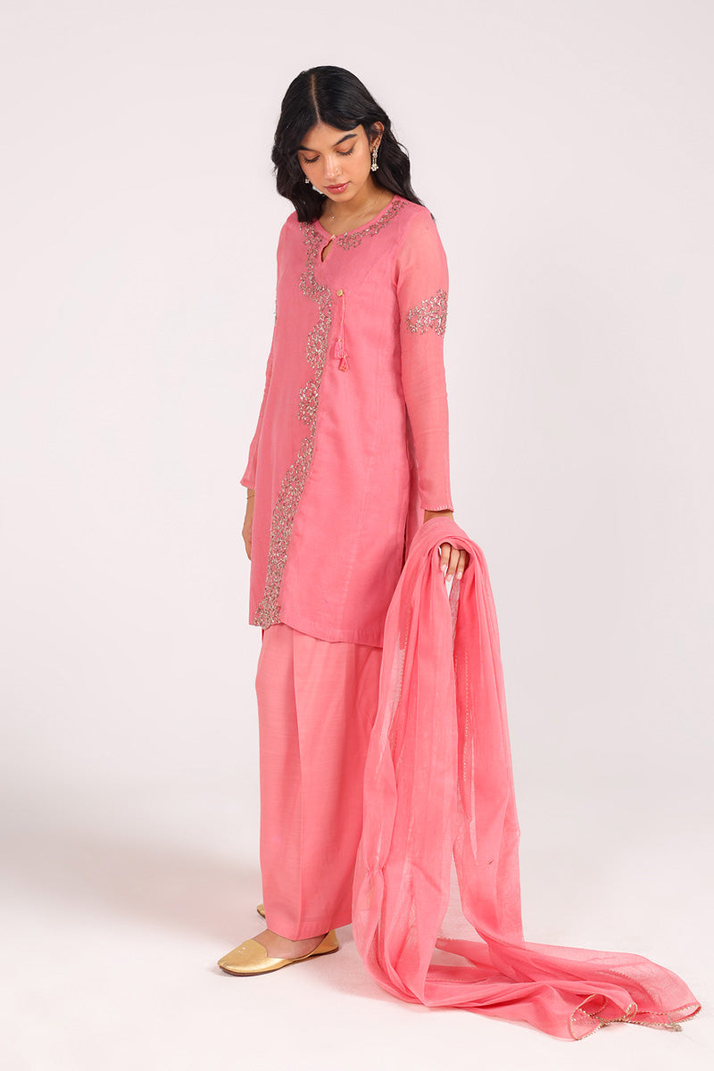 Zahra Hand-Embroidered 3 Piece Ensemble