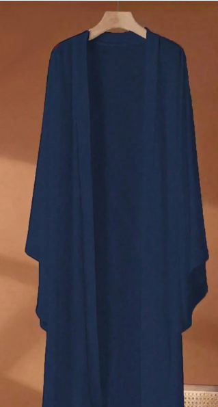 Royal Blue Abaya
