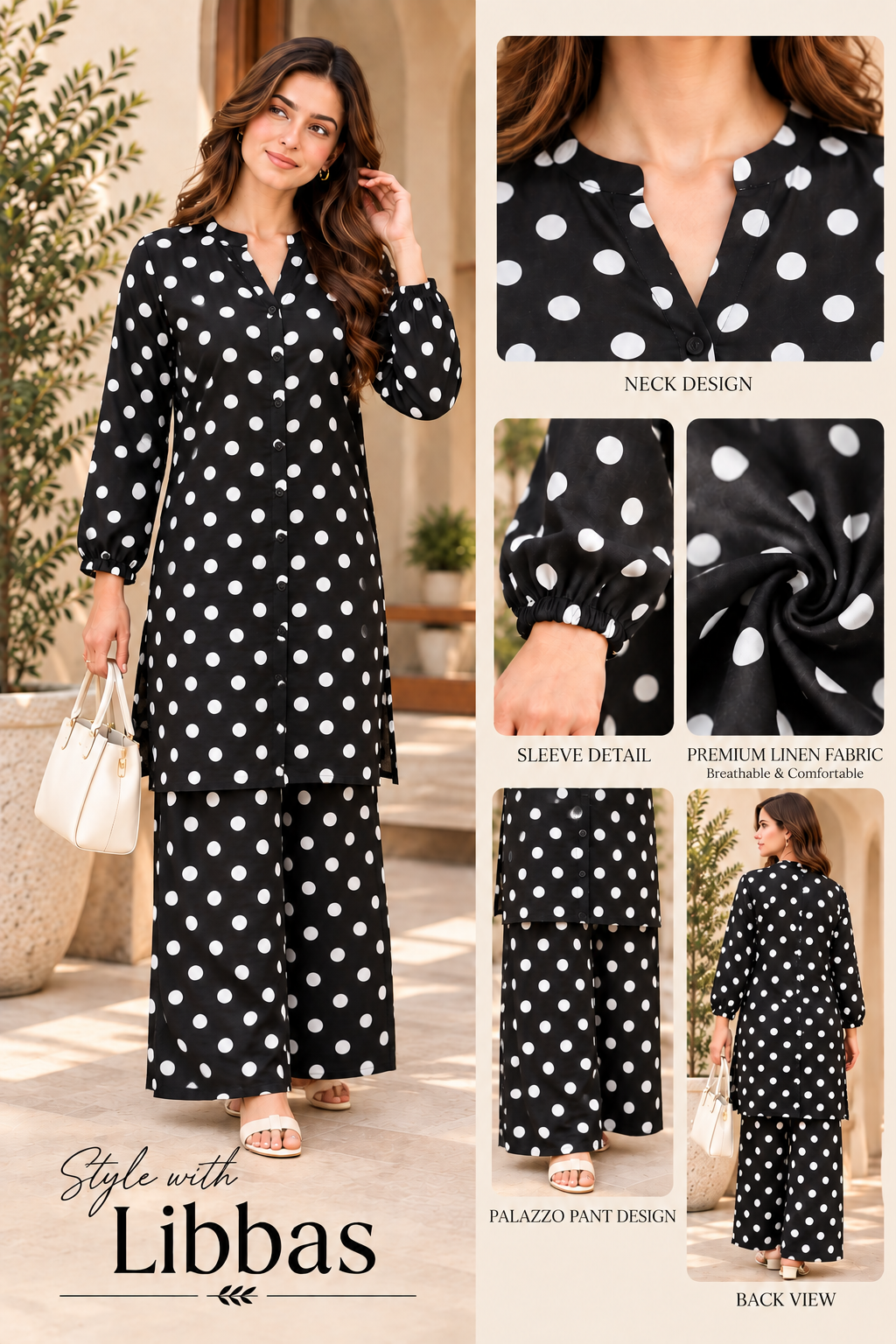 Polka Dots Co-ord Set